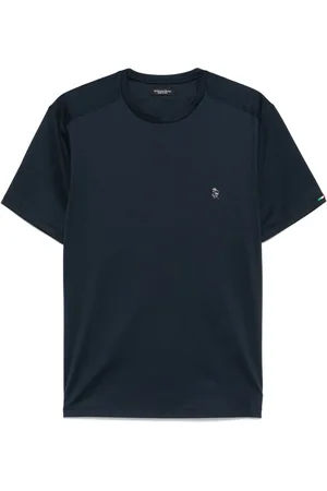 Stefano Ricci T-Shirt mit Logo-Schild