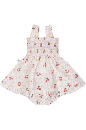 Stella McCartney Kleid mit Kirschen-Print