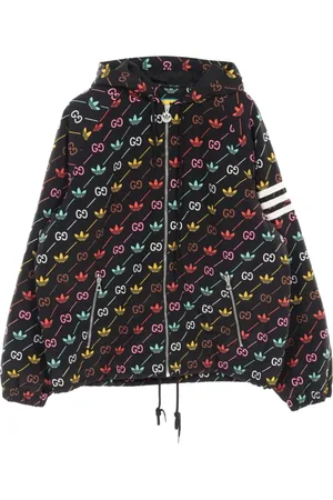 Gucci X adidas 2010s Jacke mit Trefoil-Streifen