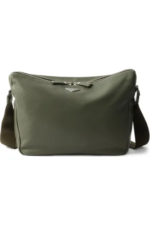 Prada Mittelgroße Schultertasche mit Struktur