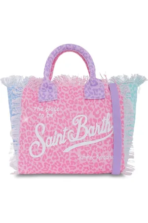 MC2 SAINT BARTH Strandtasche mit Logo-Print