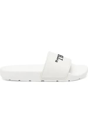 OFF-WHITE Flip-Flops mit grafischem Print
