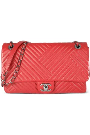 CHANEL 2015-2016 mittelgroße Crossing Flap Schultertasche