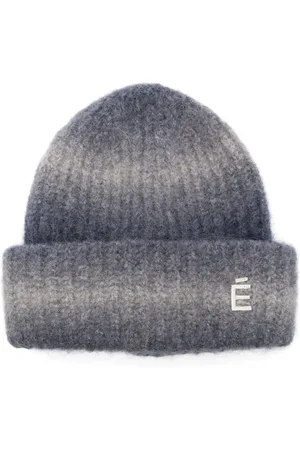Etudes Beanie mit Logo-Patch