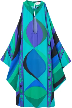 Puccini Kaftan mit grafischem Print