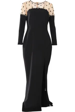 Marchesa Notte Abendkleid aus Krepp