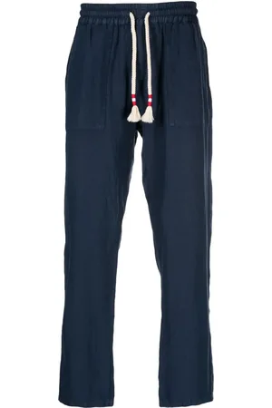 MC2 SAINT BARTH Gerade Leinenhose mit Kordelzug