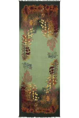 Etro Schal mit Blatt-Print