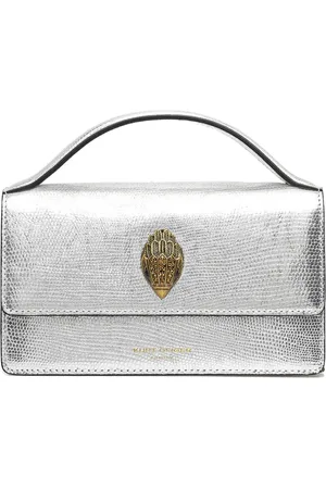 Kurt Geiger Schultertasche im Metallic-Look