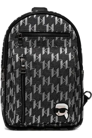 Karl Lagerfeld Rucksack mit Logo-Print