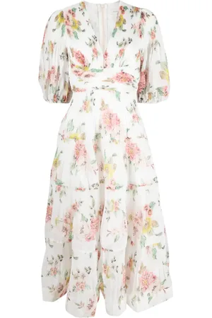 ZIMMERMANN Midikleid mit Falten