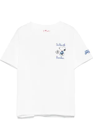 MC2 SAINT BARTH Snoopy Soccer Player T-Shirt