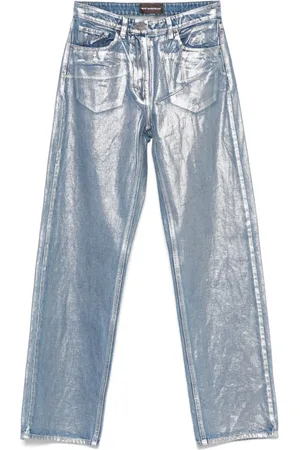 MVP Wardrobe Jeans im Metallic-Look