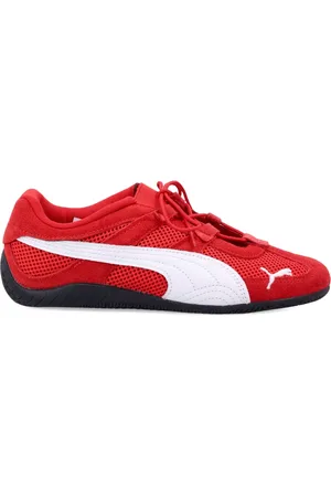 PUMA Red Mesh-Sneakers