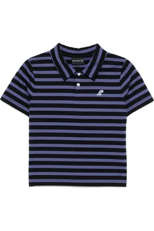AGNÈS B. Gestreiftes Poloshirt