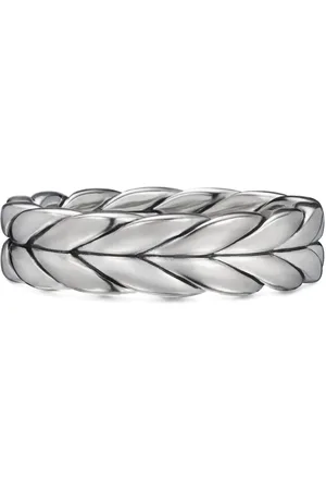David Yurman Chevron Ring aus Sterlingsilber 6mm