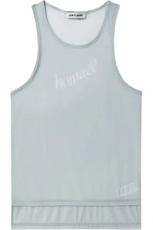 Low Classic Oberteil mit "Homage"-Print