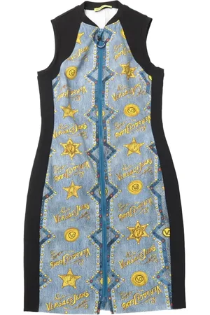 VERSACE 2000s Minikleid mit Print