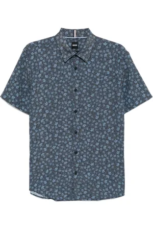 HUGO BOSS Hemd mit grafischem Print