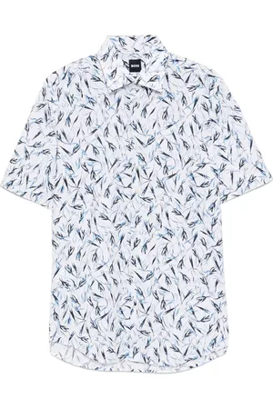 HUGO BOSS Hemd mit grafischem Print