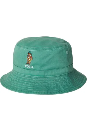 Ralph Lauren Fischerhut mit Stickerei