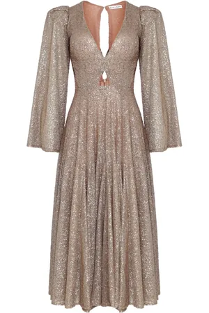 Lethicia Bronstein Carol Dieckmann Midikleid mit Glitter-Detail