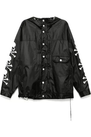 MASTERMIND Jacke mit Totenkopf-Print