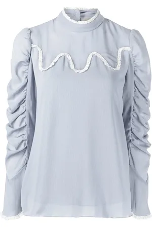 Anna Sui Gerafftes Top