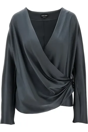 Giorgio Armani Drapierte Bluse