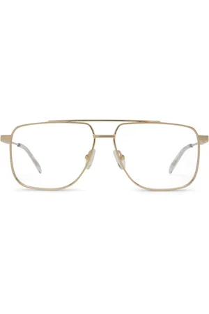 Alexander McQueen Brille mit Oversized-Gestell