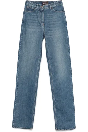 MVP Wardrobe Jeans mit Logo-Patch