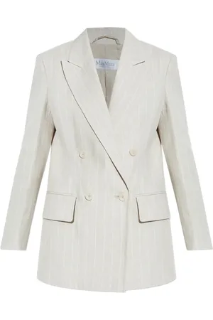 Max Mara Doppelreihiger Gerla Blazer mit Nadelstreifen