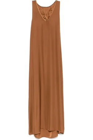 RAME Maxikleid mit geflochtenen Riemen