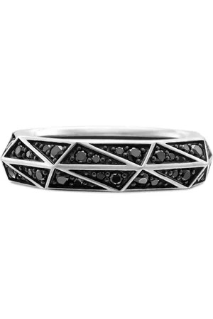 David Yurman Torqued Faceted Ring aus Sterlingsilber 6mm
