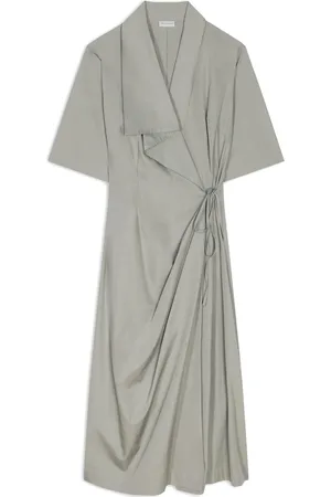 DRIES VAN NOTEN Drapiertes Wickelkleid