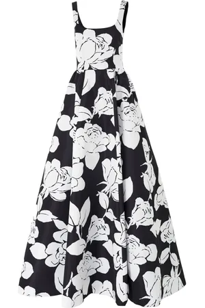 Carolina Herrera Abendkleid mit Print