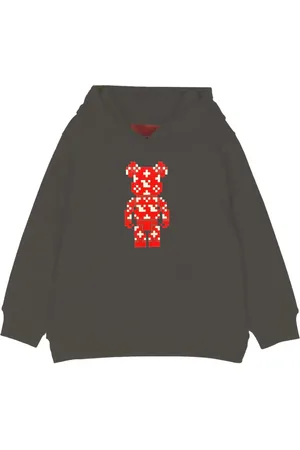 MOSTLY HEARD RARELY SEEN Hoodie mit Mini Bear-Print