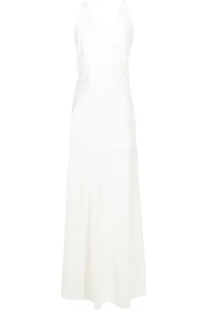 Lethicia Bronstein Rückenfreies Maxikleid aus Satin