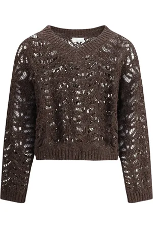 Brunello Cucinelli Gehäkelter Pullover