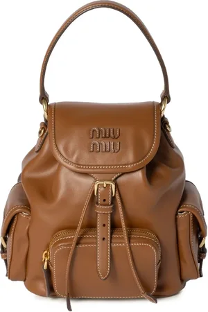 Miu Miu Rucksack aus Leder