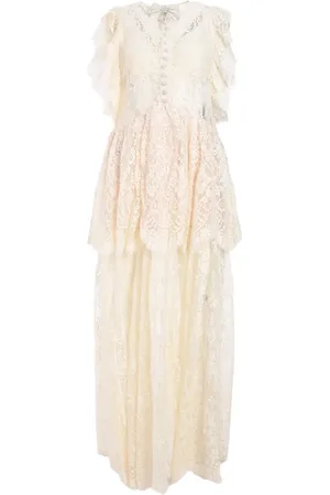 Self-Portrait Maxikleid aus Spitze