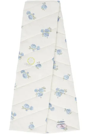 MARTINE ROSE Schal mit Blumen-Print