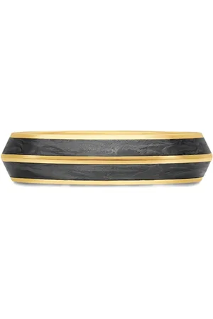 David Yurman 18kt Knife Edge Gelbgoldring