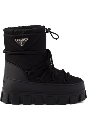 Prada Stiefel aus Re-Nylon