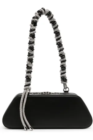 KARA Schultertasche mit Kristallen