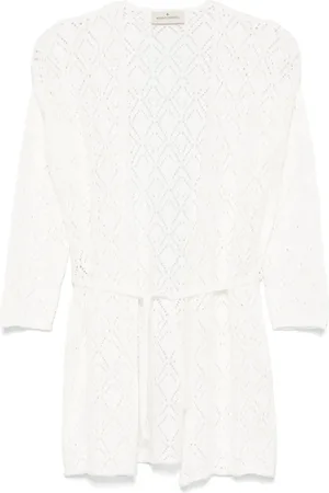 BRUNO MANETTI Cardigan aus Pointelle-Strick