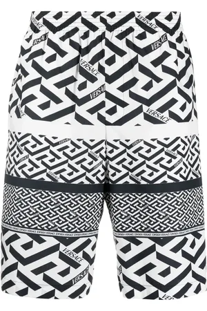 VERSACE Bermudas mit La Greca-Print