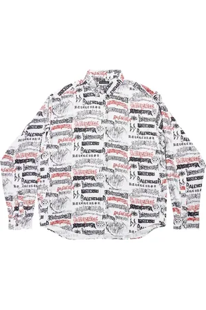 Balenciaga Hemd mit Print