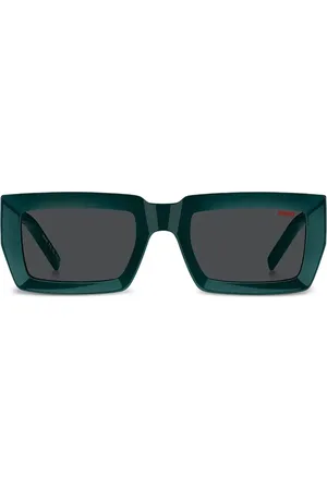 HUGO BOSS Sonnenbrille mit eckigem Gestell