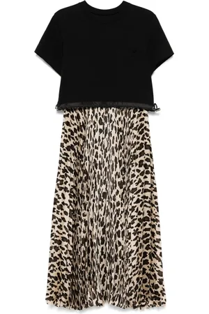 SACAI Midikleid im Layering-Look